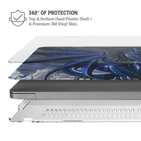 Ruth Thompson Dark Dragon by Ruth Thompson MacBook Pro 14in (2021-24) Case plus Skin